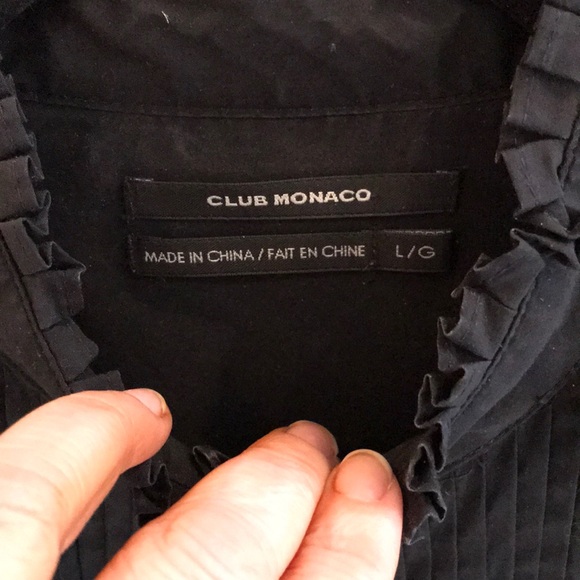 Club Monaco blouse - Picture 2 of 4